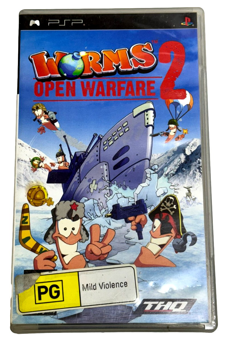 Worms: Open Warfare 2 Sony PSP Game (Preowned)