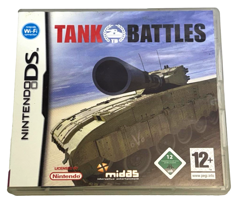 Tank Battles Nintendo DS 2DS 3DS Game *Complete*