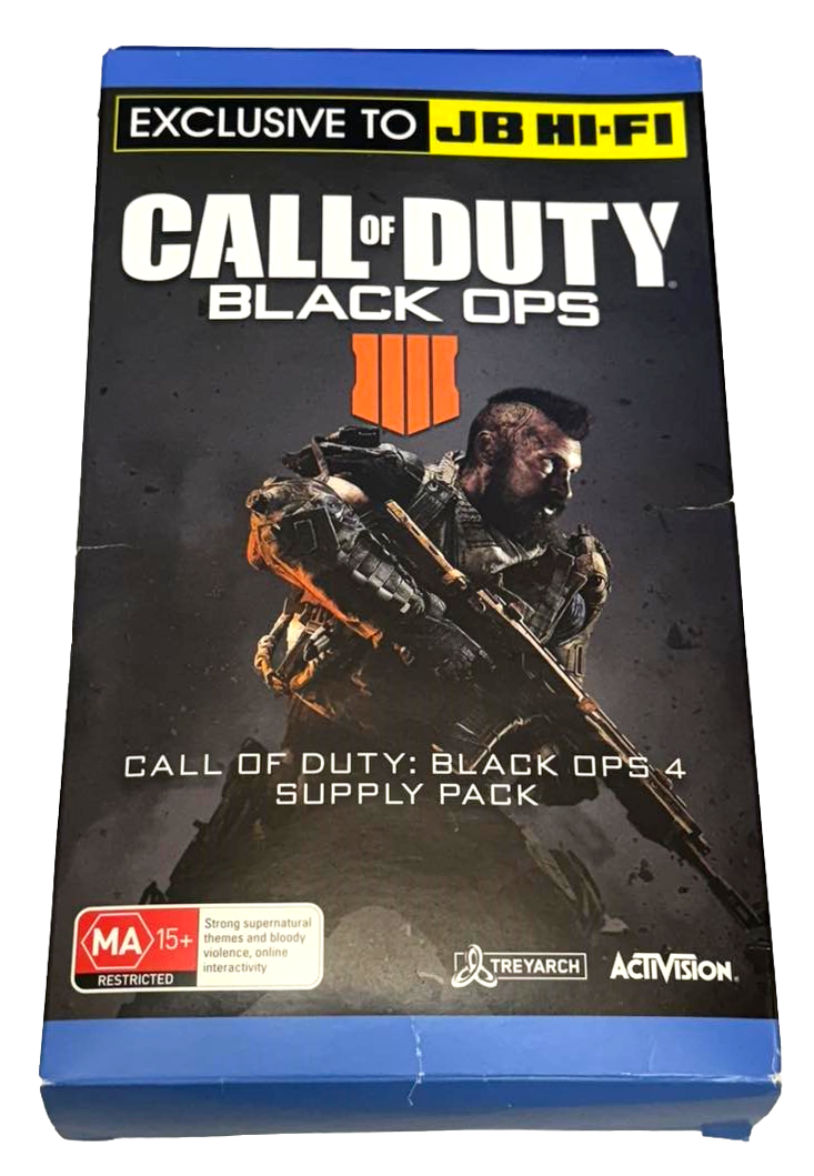 Call Of Duty Black Ops IIII Sony PS4 JB HIFI Exclusive Supply Pack