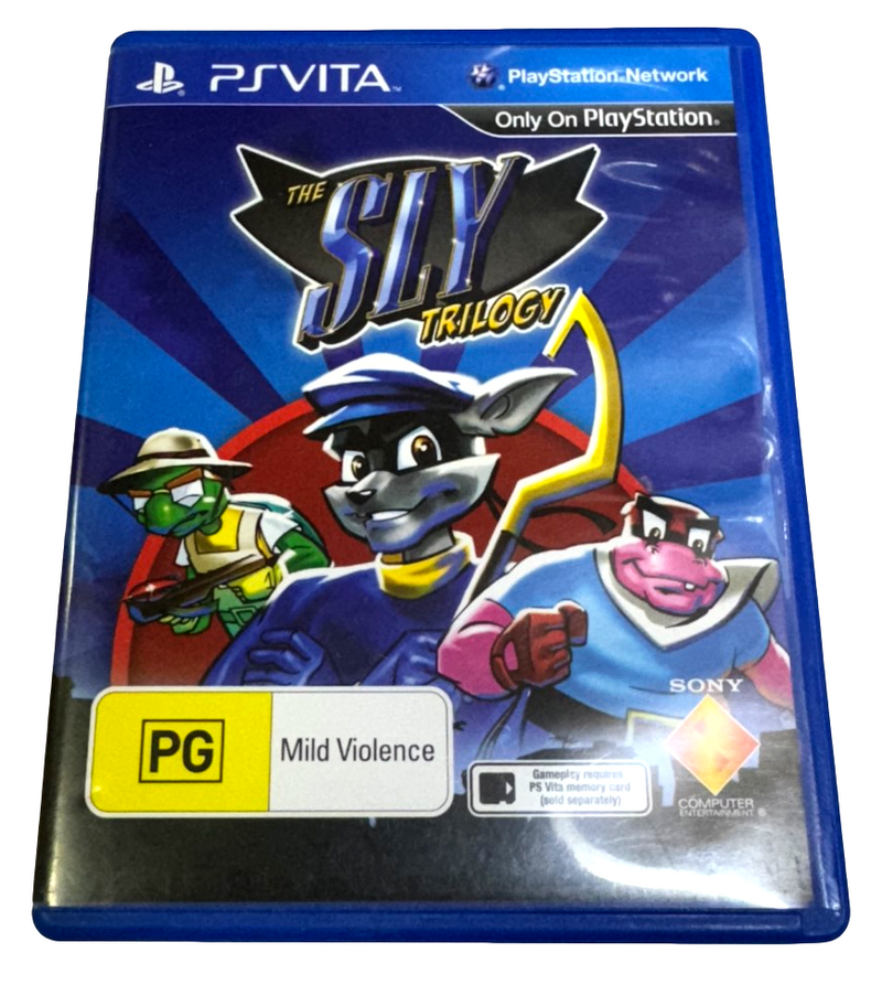 The Sly Trilogy Sony PS Vita (Preowned)