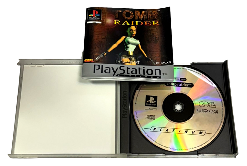 Tomb Raider PS1 PS2 PS3 PAL (Platinum) *Complete* (Near Mint) (Preowned)