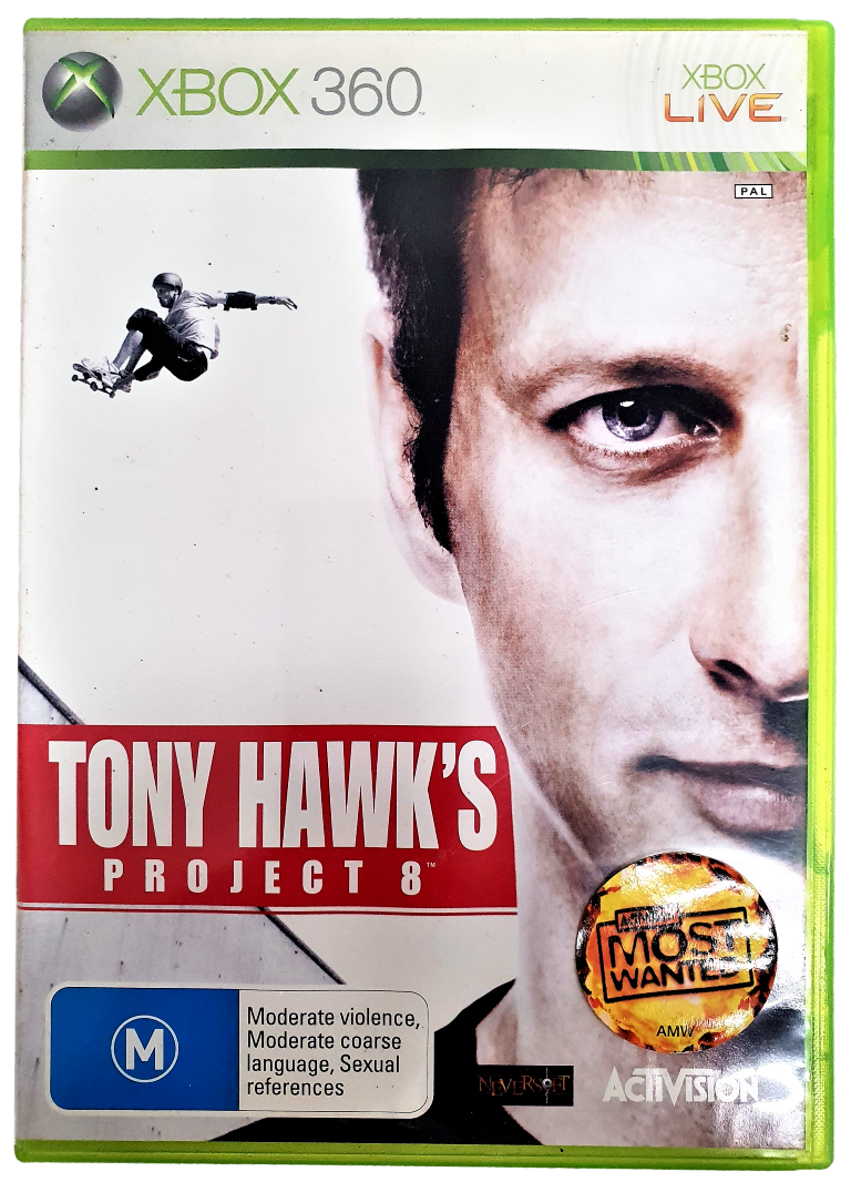 Tony Hawk's Project 8 XBOX 360 PAL XBOX360 (Preowned)