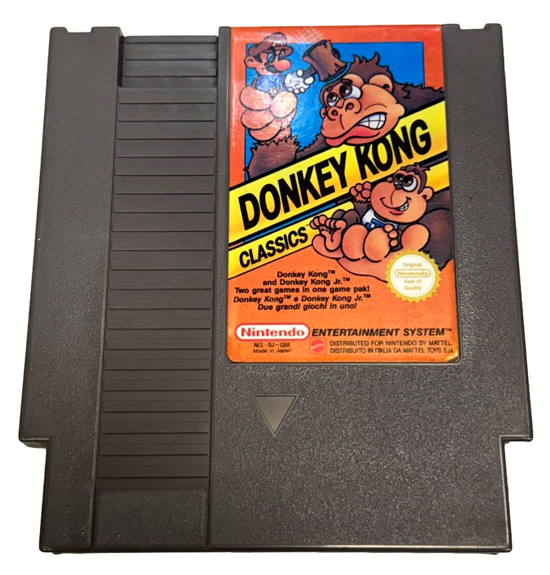 Donkey Kong Classics Nintendo NES PAL *Cartridge Only* (Preowned)