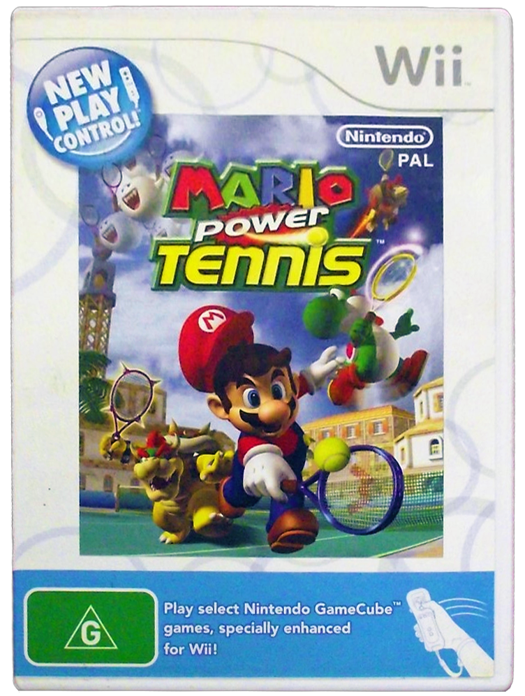 Mario Power Tennis Nintendo Wii PAL - *Complete* (Preowned)
