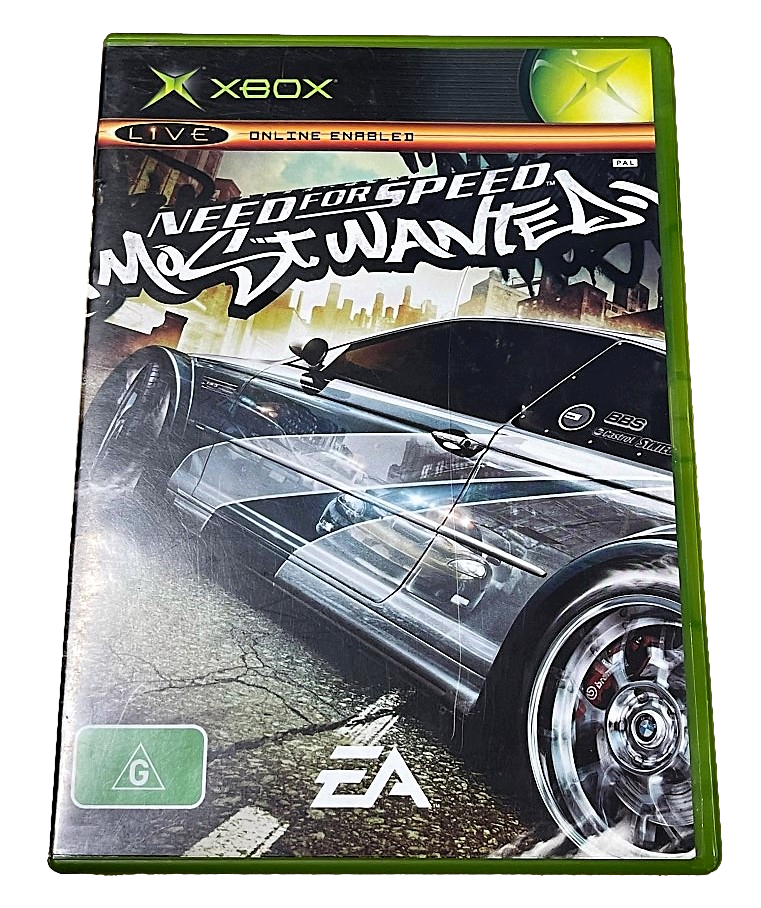 Need for Speed Most Wanted Xbox Original PAL *Complete* (Preowned)