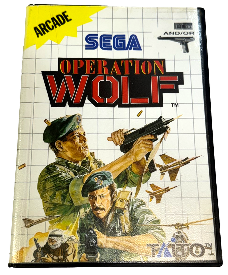 Operation Wolf Sega Master System *No Manual* (Preowned)