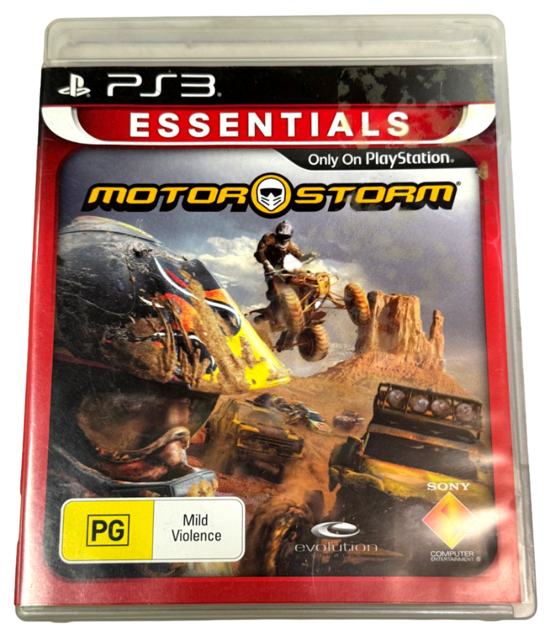 Motor Storm Motorstorm Sony PS3 (Essentials) (Preowned)