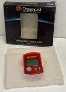 Genuine Boxed Sega Dreamcast VMU PAL -Red3