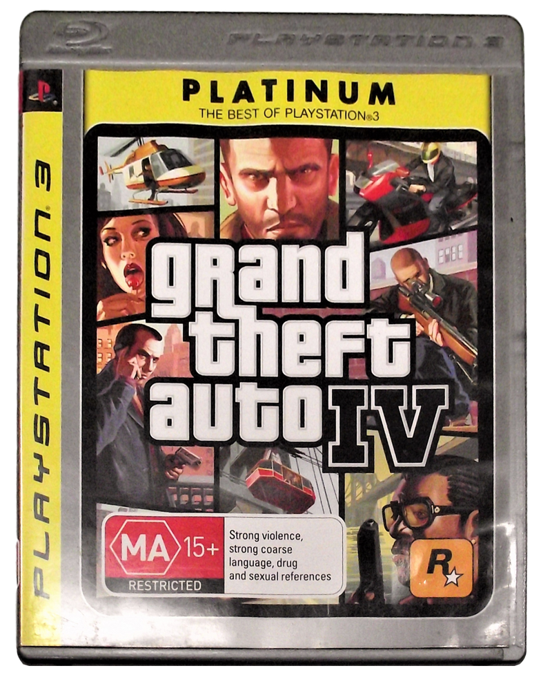 Grand Theft Auto IV Sony PS3 *Manual and Map* (Pre-Owned)