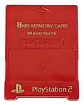 1 x Fujiwork Magic Gate PS2 Memory Card PlayStation 2 8MB (Preowned)
