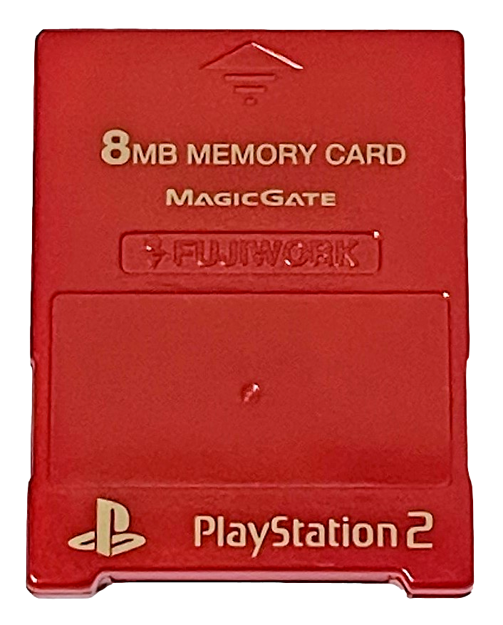 1 x Fujiwork Magic Gate PS2 Memory Card PlayStation 2 8MB (Preowned)