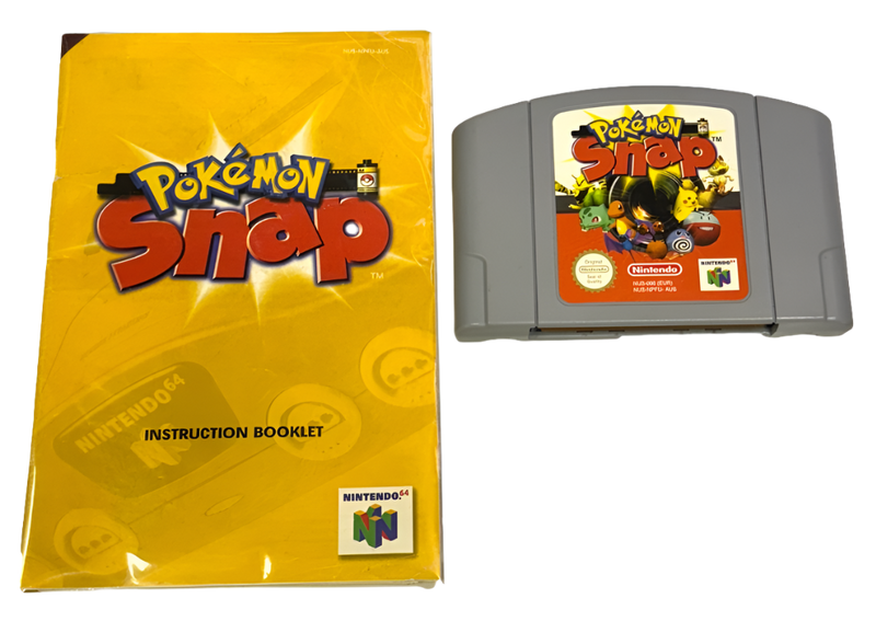 Pokemon Snap Nintendo 64 N64 PAL with Manual