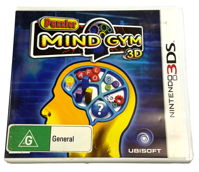 Puzzler Mind Gym 3D Nintendo 3DS 2DS Game (Preowned)