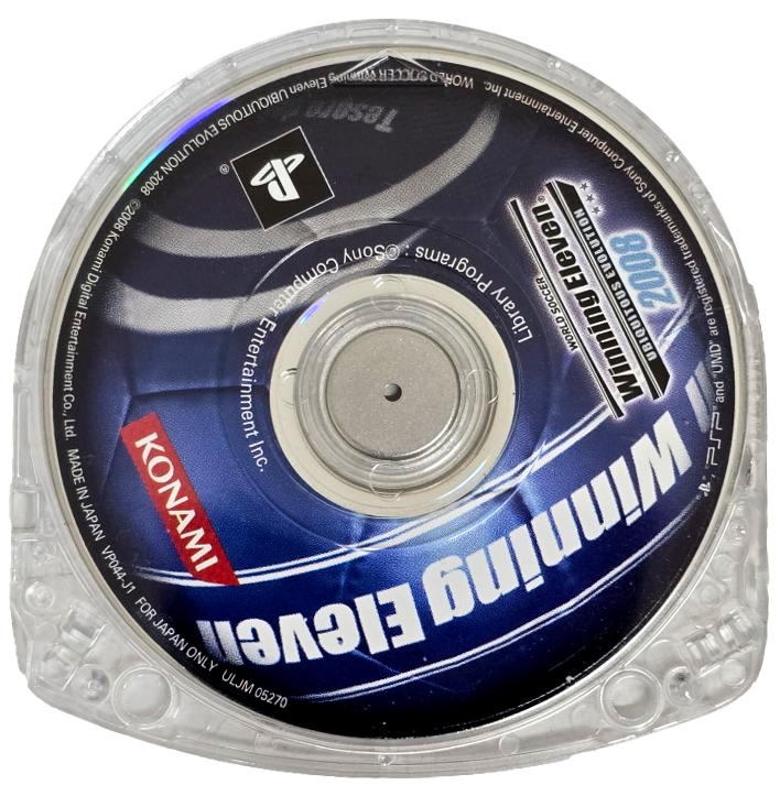 World Soccer Winning Eleven Ubiquitous Evolution 2008 Sony PSP Game Disc Only