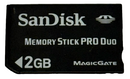 Sandisk 2GB Sony PSP Memory Stick Pro Duo Memory Card Camera Memory Sealed2