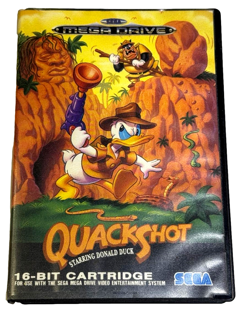 Donald Duck Quackshot Sega Mega Drive *Complete* (Preowned)