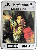 Dynasty Warriors Hori Magic Gate PS2 Memory Card PlayStation 20