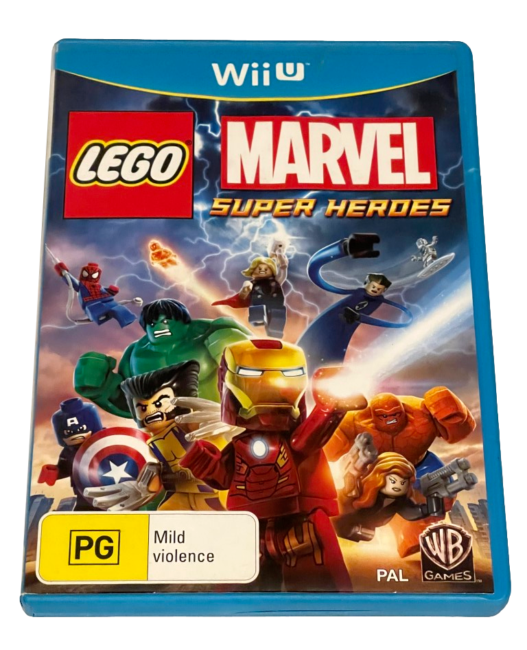 Lego Marvel Super Heroes Nintendo Wii U PAL (Preowned)