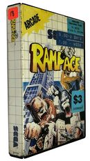 Rampage Sega Master System *No Manual* Ex Rental2