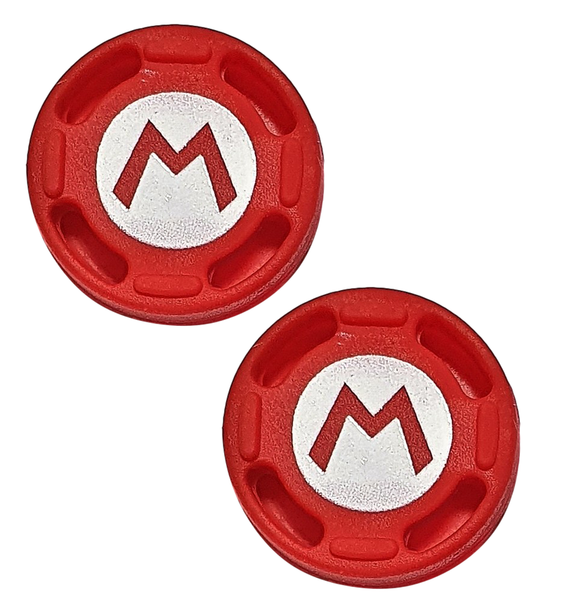 Thumb Grips x 2 For Switch/Switch Lite & N64 Cover Caps Slotted