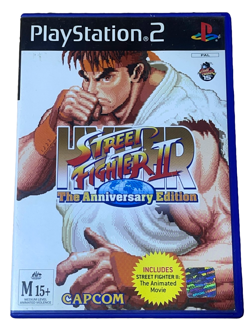 Hyper Street Fighter II PS2 PAL *Complete* (Preowned)