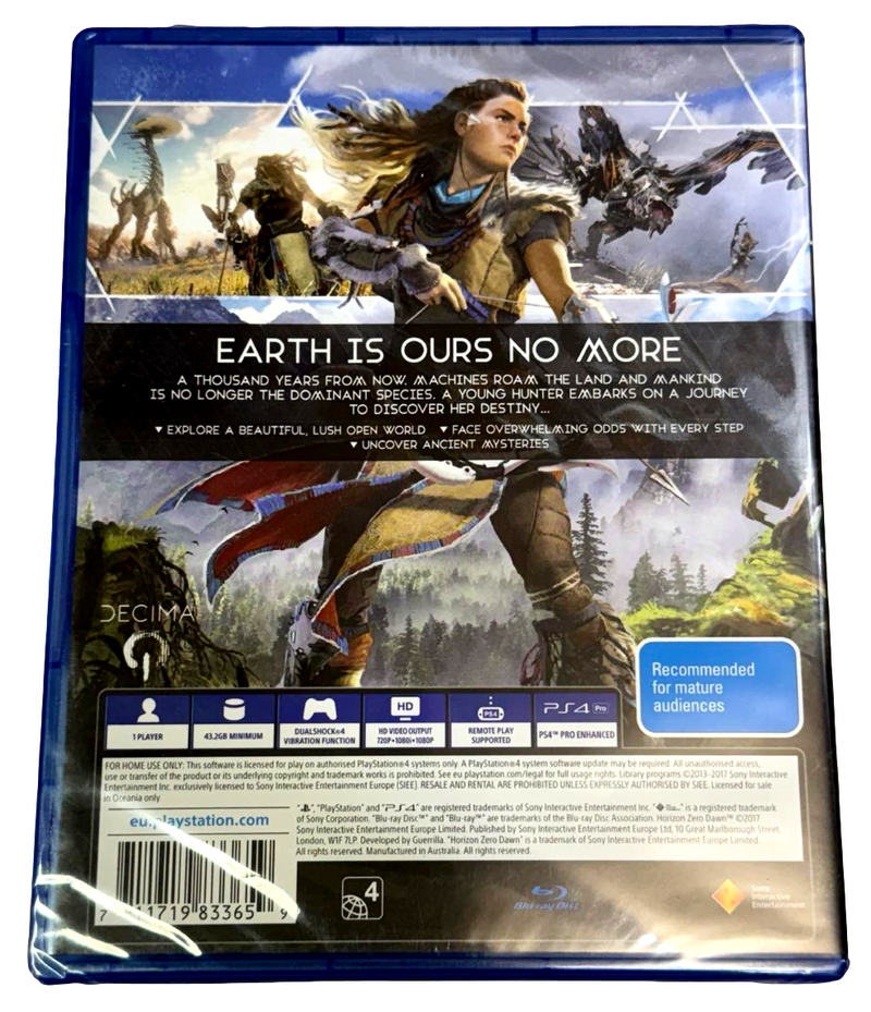 Horizon Zero Dawn Sony PS4*Brand New*