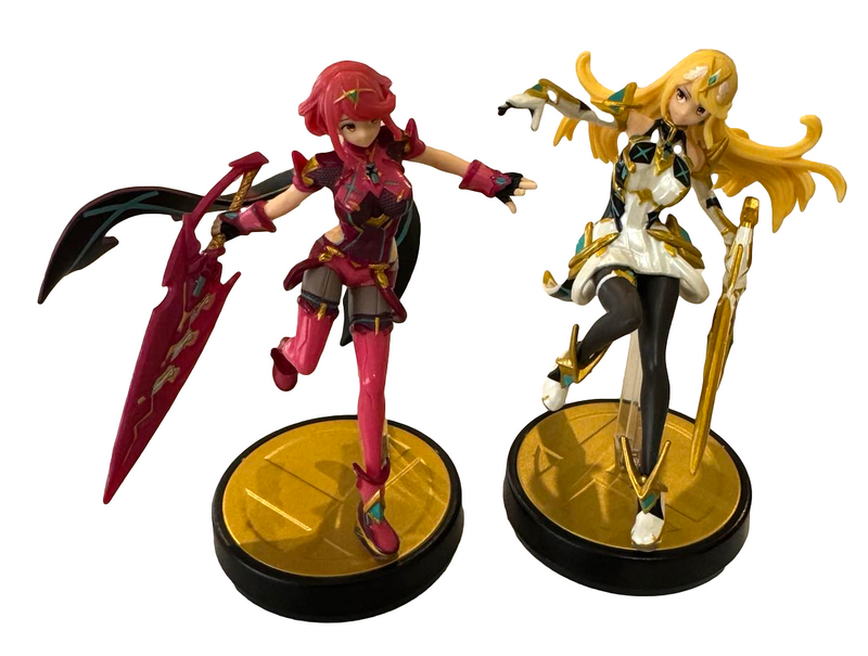 Super Smash Bros Collection N0.92 Pyra & Mythra Nintendo Amiibo Loose