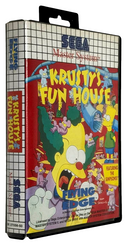Krusty's Fun House Sega Master System *No Manual*
