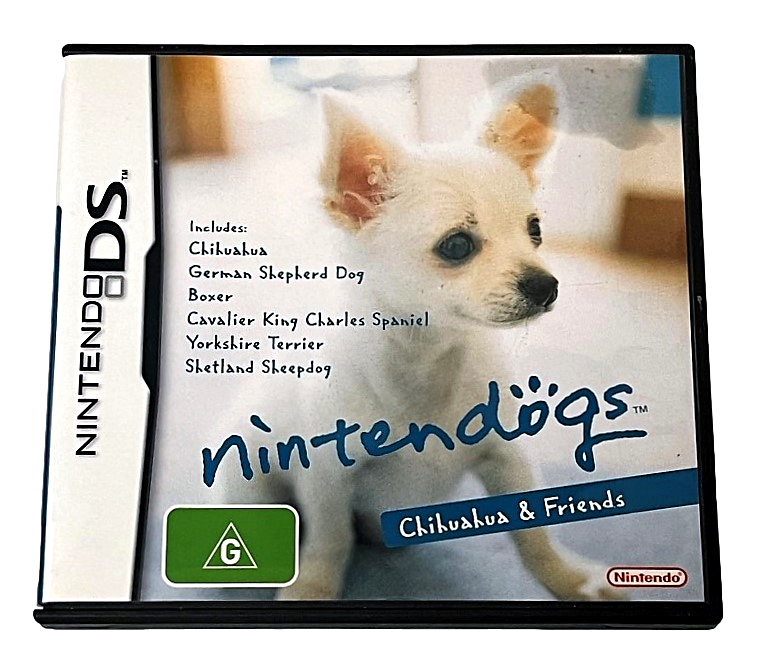 Nintendogs Chihuahua & Friends Nintendo DS 3DS Game *No Manual* (Preowned)