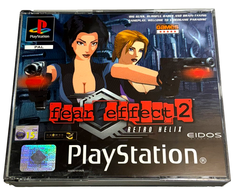 Fear Effect 2 PS1 PS2 PS3 PAL *Complete* (Near Mint) (Preowned)