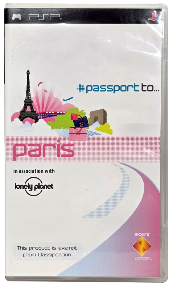 Passport to Paris Sony PSP Game