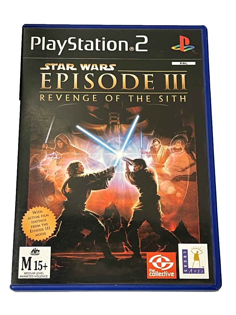 Star Wars Episode III Revenge of the Sith PS2 PAL *Complete* (Preowned)