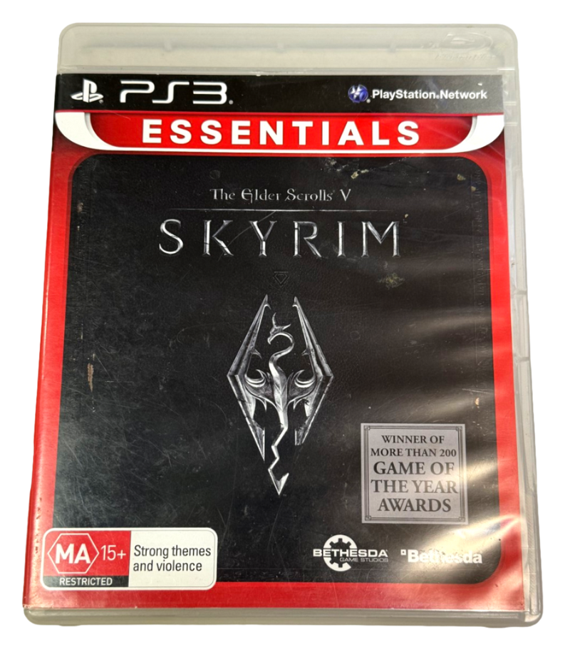 The Elder Scrolls V Skyrim PS3  *Complete* (Essentials) (Preowned)