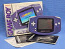 Indigo Nintendo Gameboy Advance (AGB-001) Boxed1