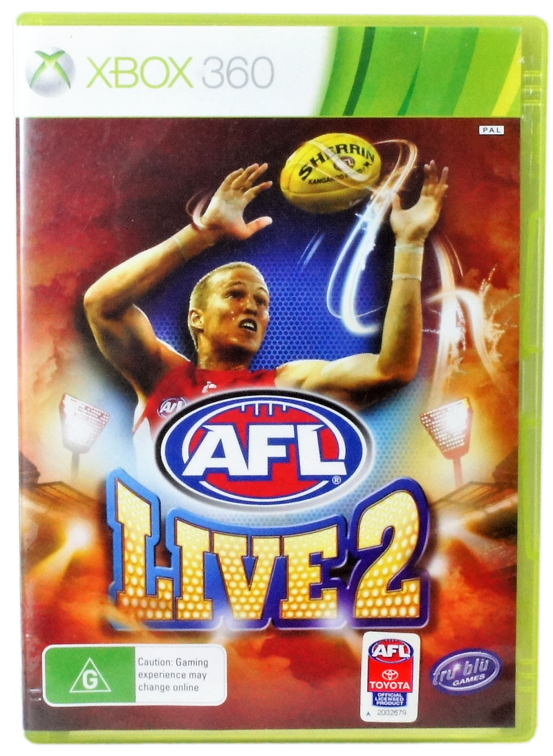 AFL Live 2 XBOX 360 PAL XBOX360