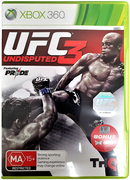 UFC Undisputed 3 XBOX 360 PAL XBOX3600