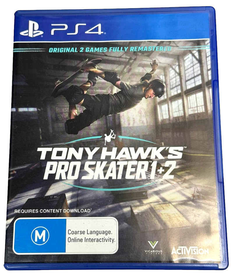 Tony Hawk's Pro Skater 1+2 Sony PS4