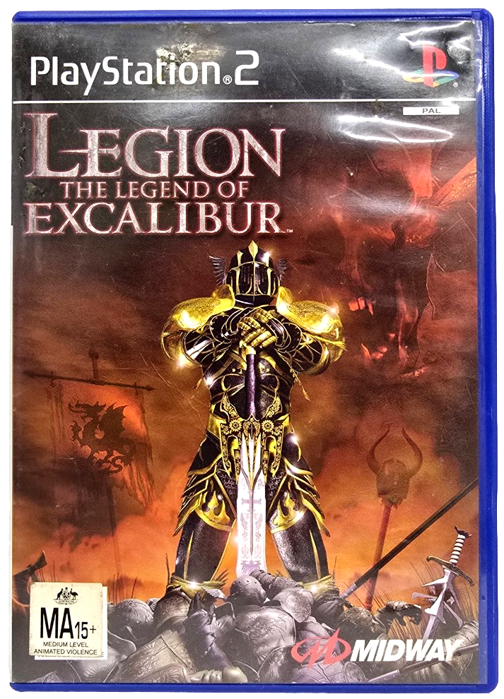 Legion The Legend Of Excalibur PS2 PAL *Complete* (Preowned)