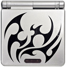 Tribal Nintendo Gameboy Advance SP Limited Edition (AGS 001) + Usb Charger
