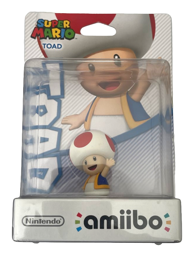 Super Mario Collection Toad Nintendo Amiibo Boxed