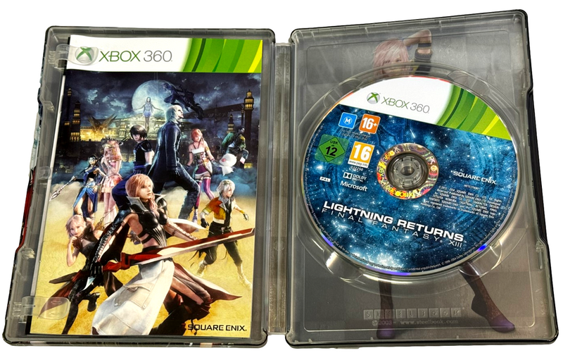 Final Fantasy XIII Lightning Returns XBOX 360 PAL Steelbook (Preowned)