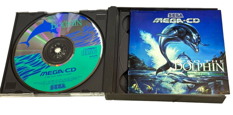 Ecco The Dolphin Sega Mega CD PAL *Complete*