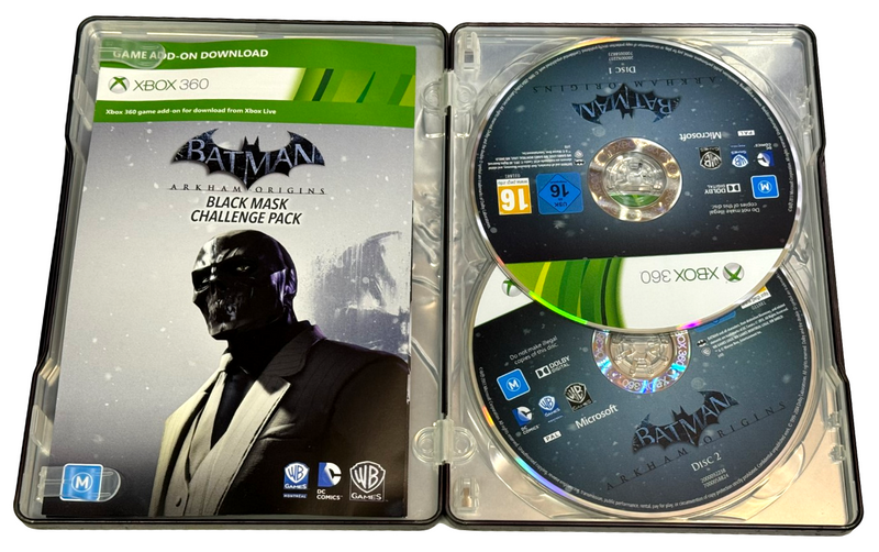 Batman Arkham Origins Collector's Edition XBOX 360 PAL Steelbook (Preowned)