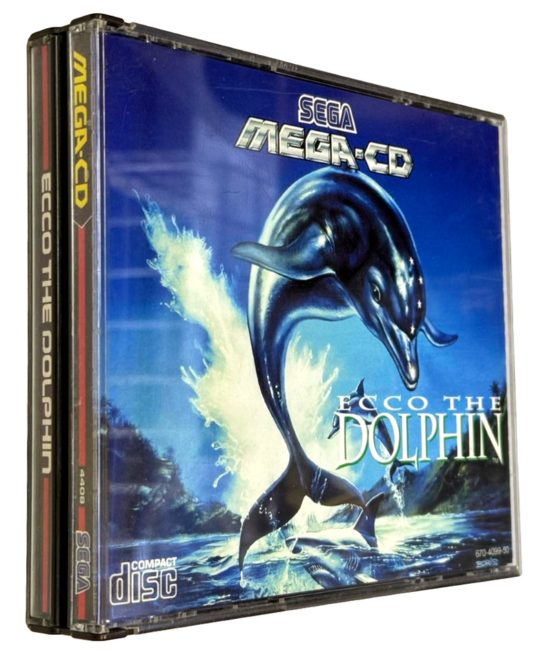 Ecco The Dolphin Sega Mega CD PAL *Complete*