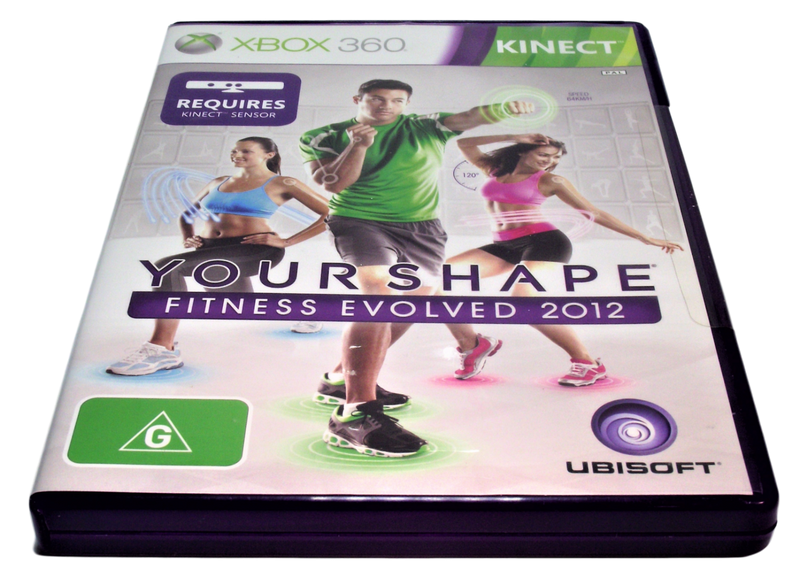 Your Shape Fitness Evolved 2012 Xbox 360 Kinect Sensor Needed PAL Version  for sale online