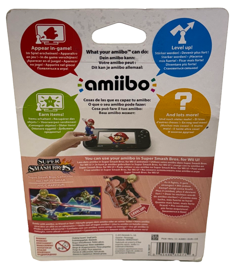 Super Smash Bros Collection N0.25 Shulk Nintendo Amiibo