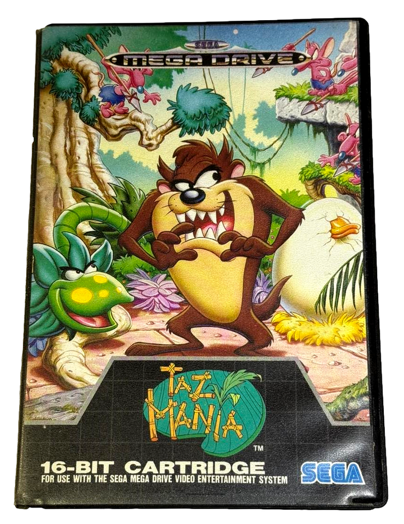 Taz-Mania Sega Mega Drive PAL *No Manual* (Preowned)