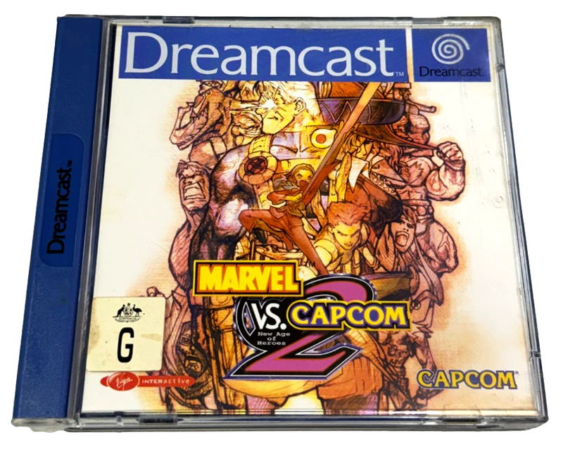 Marvel Vs Capcom 2 Sega Dreamcast PAL *Complete* (Preowned)