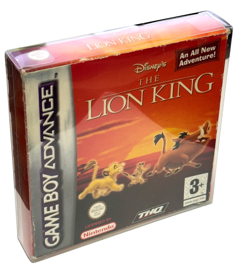 The Lion King Nintendo Gameboy Advance GBA *No Manual* Boxed (Preowned)