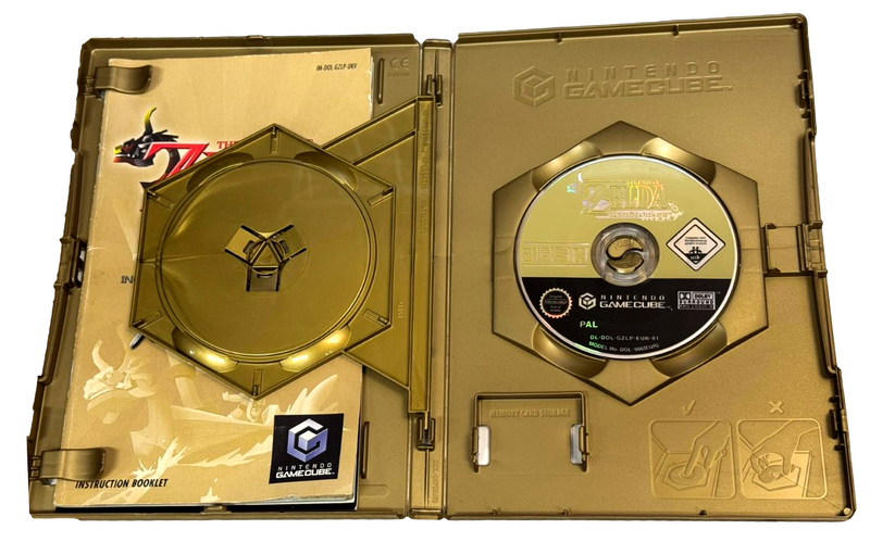 The Legend of Zelda The Wind Waker Nintendo GameCube PAL *Complete* Gold Case (Preowned)